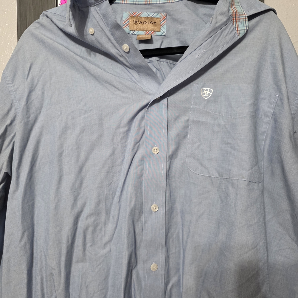 Ariat Men's Blue Shirt